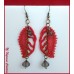 Boucles d'oreilles en dentelle